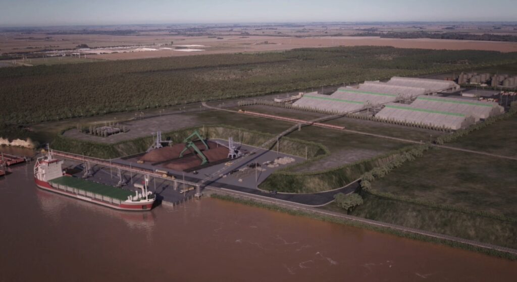 La empresa Terminales y Servicios puso en marcha la inversión más importante para la red portuaria de la región